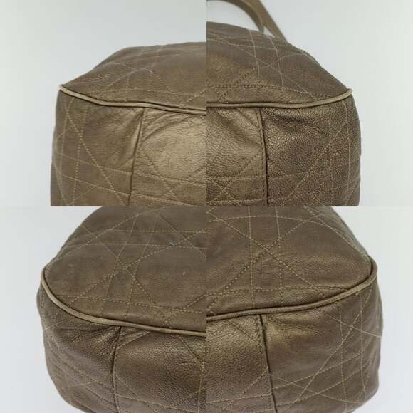 DIOR Canage Shoulder Bag Leather Brown - Picture 10 of 12